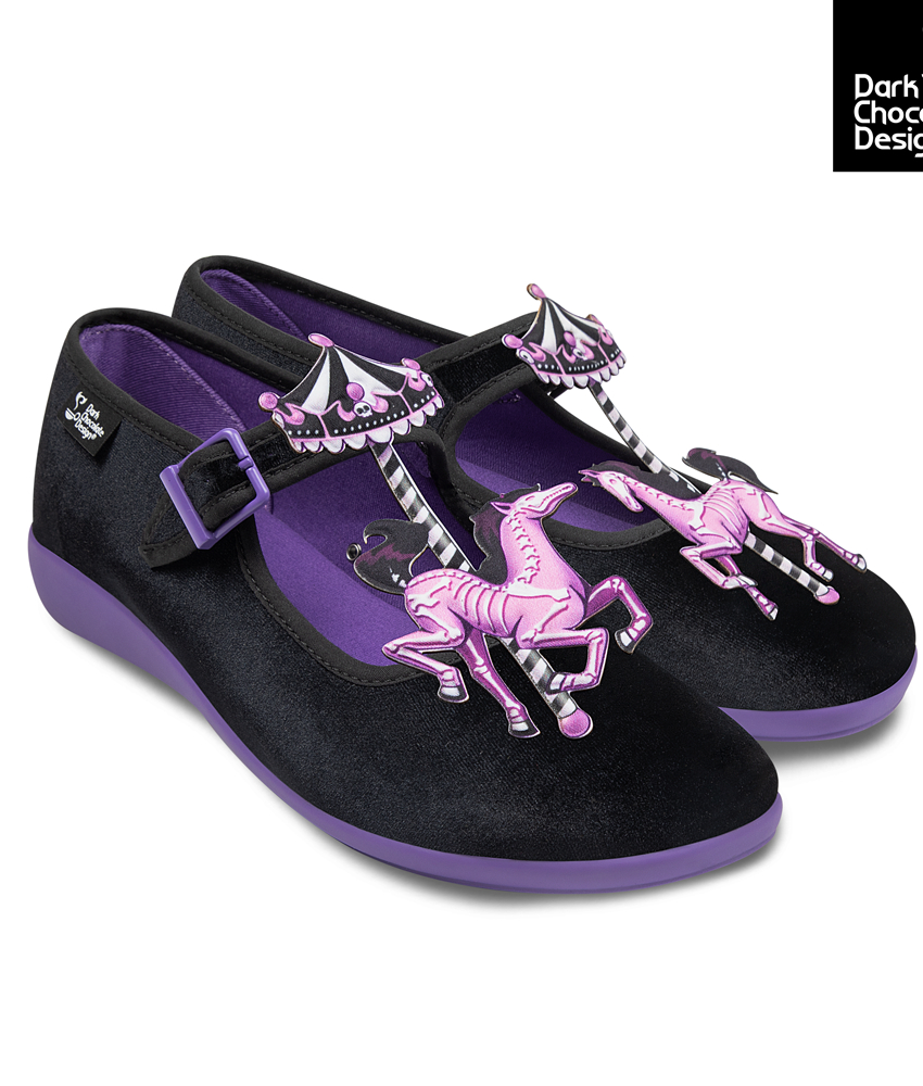 Spectral Ride - Mary Jane Sko fra Hot Chocolate Design