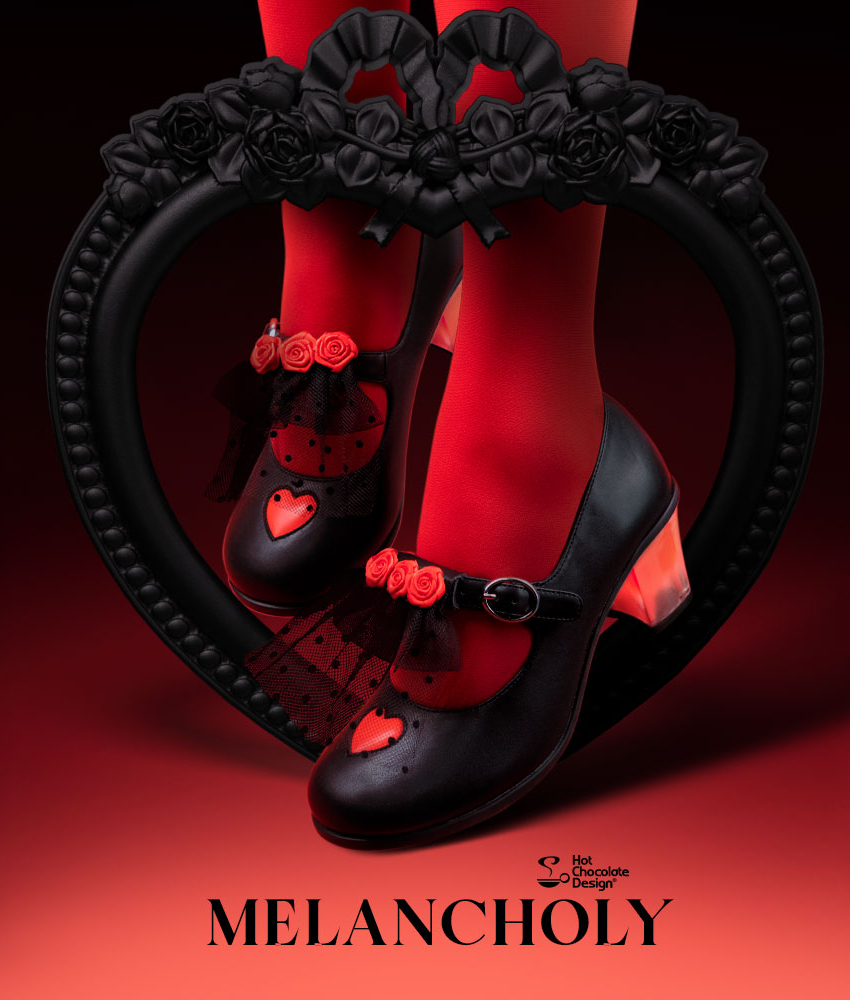 Melancholy - Midi Heels sko fra Hot Chocolate Design